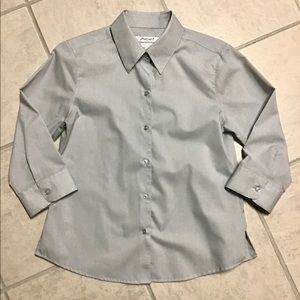Foxcroft NYC shaped wrinkle free blouse sz. 6P